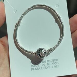 PULSERA BROCHE FLORES