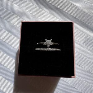 ANILLO DOBLE ESTRELLA